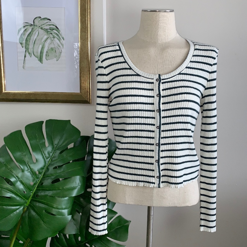 NWOT Button Down Knit Shirt